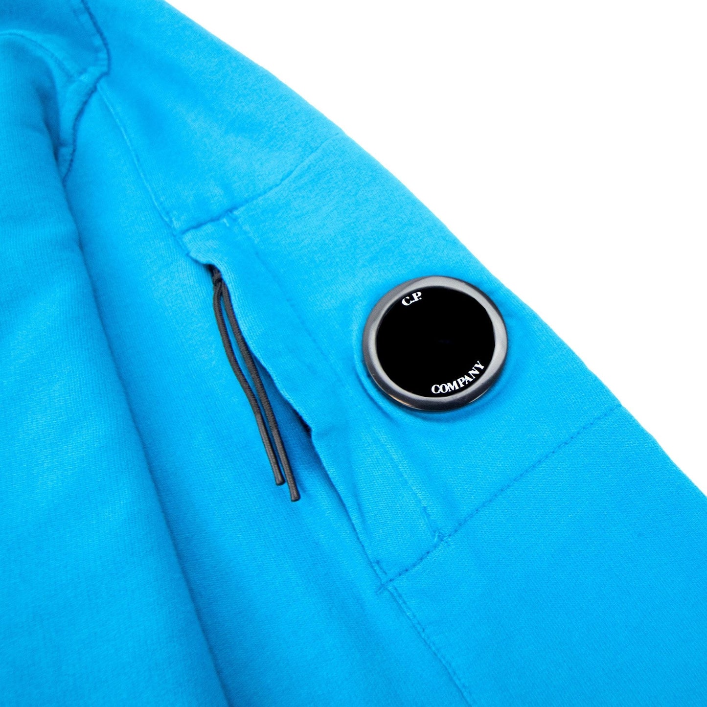 Cp Company Half Zip Arm Lens Sweatshirt Turquoise