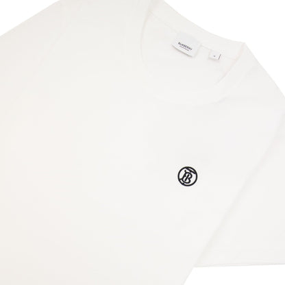 Burberry Monogram Motif Cotton T-shirt White