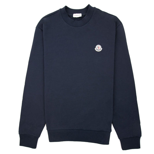 Moncler Logo Patch Sweatshirt Navy 778