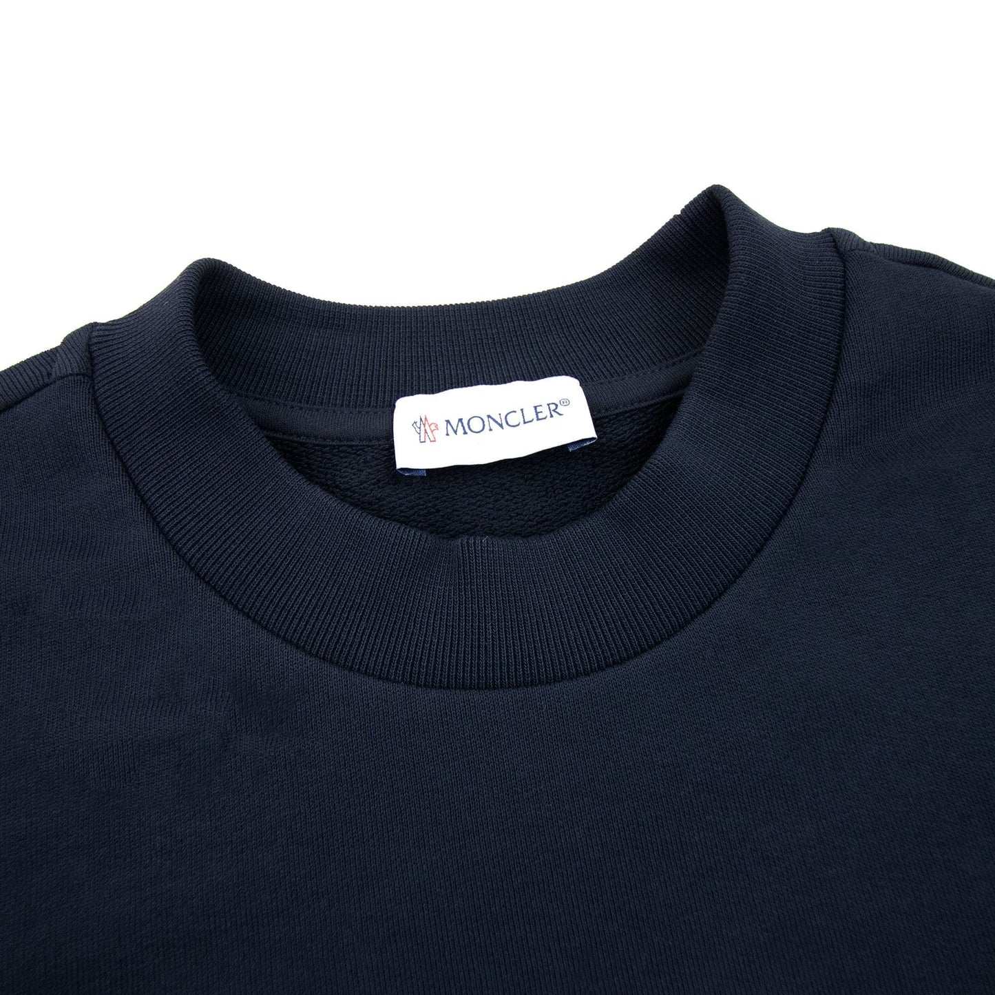 Moncler Logo Patch Sweatshirt Navy 778