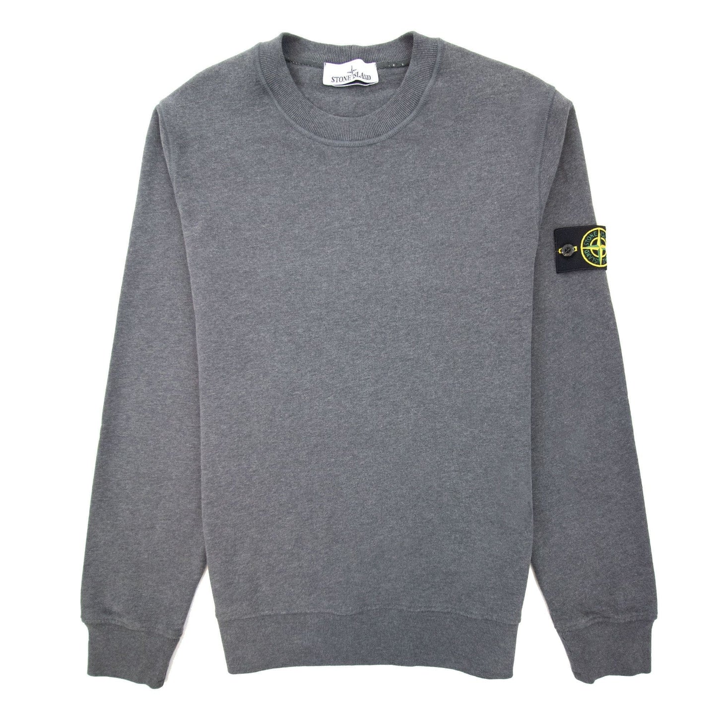 Stone Island 63051 Crewneck Sweatshirt Charcoal V0m67
