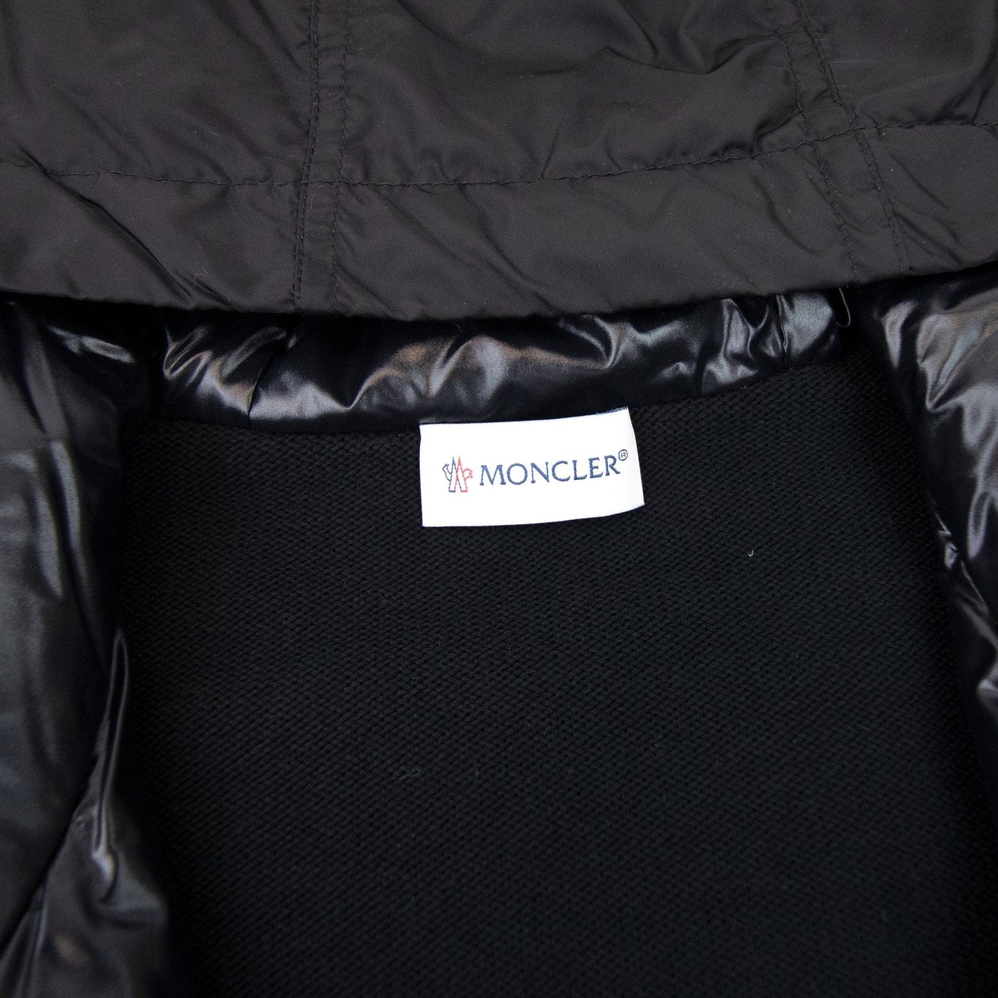Moncler Padded Hooded Cardigan Black 999
