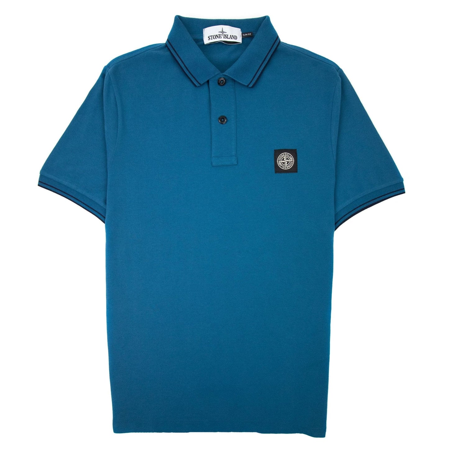 Stone Island Tip Polo Ss Blue V0023