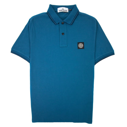Stone Island Tip Polo Ss Blue V0023