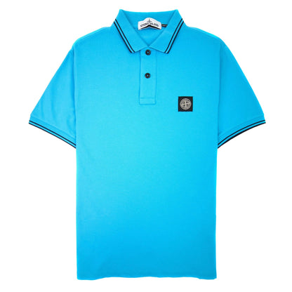 Stone Island Tip Polo Ss Turquoise V0042
