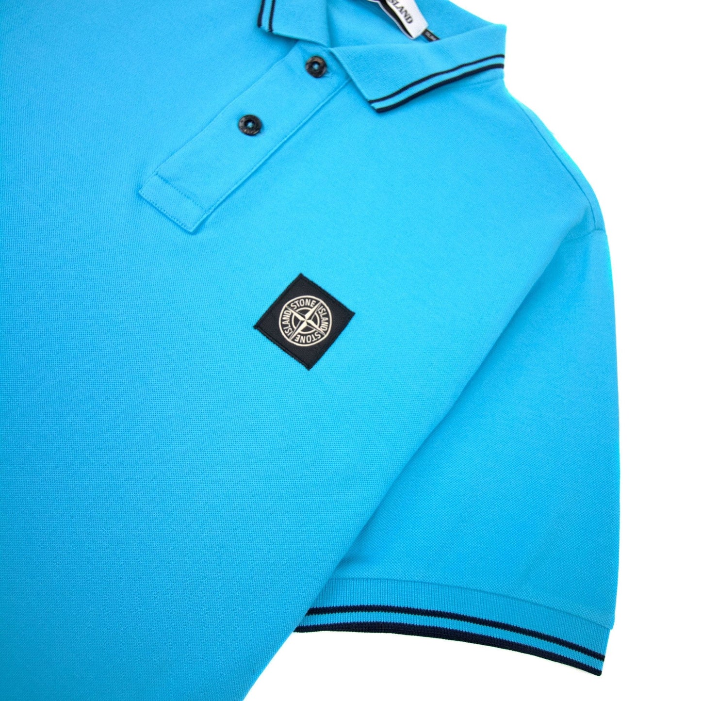 Stone Island Tip Polo Ss Turquoise V0042