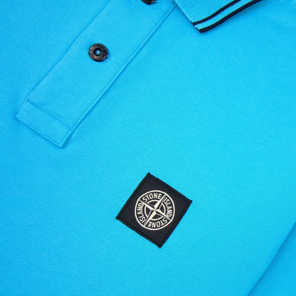Stone Island Tip Polo Ss Turquoise V0042