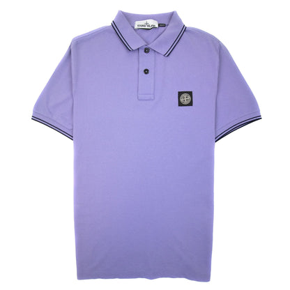 Stone Island Tip Polo Ss Rose Pink V0088