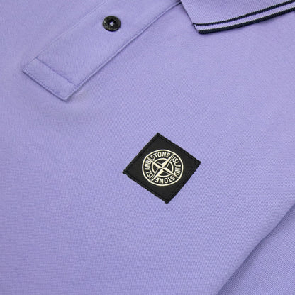 Stone Island Tip Polo Ss Rose Pink V0088