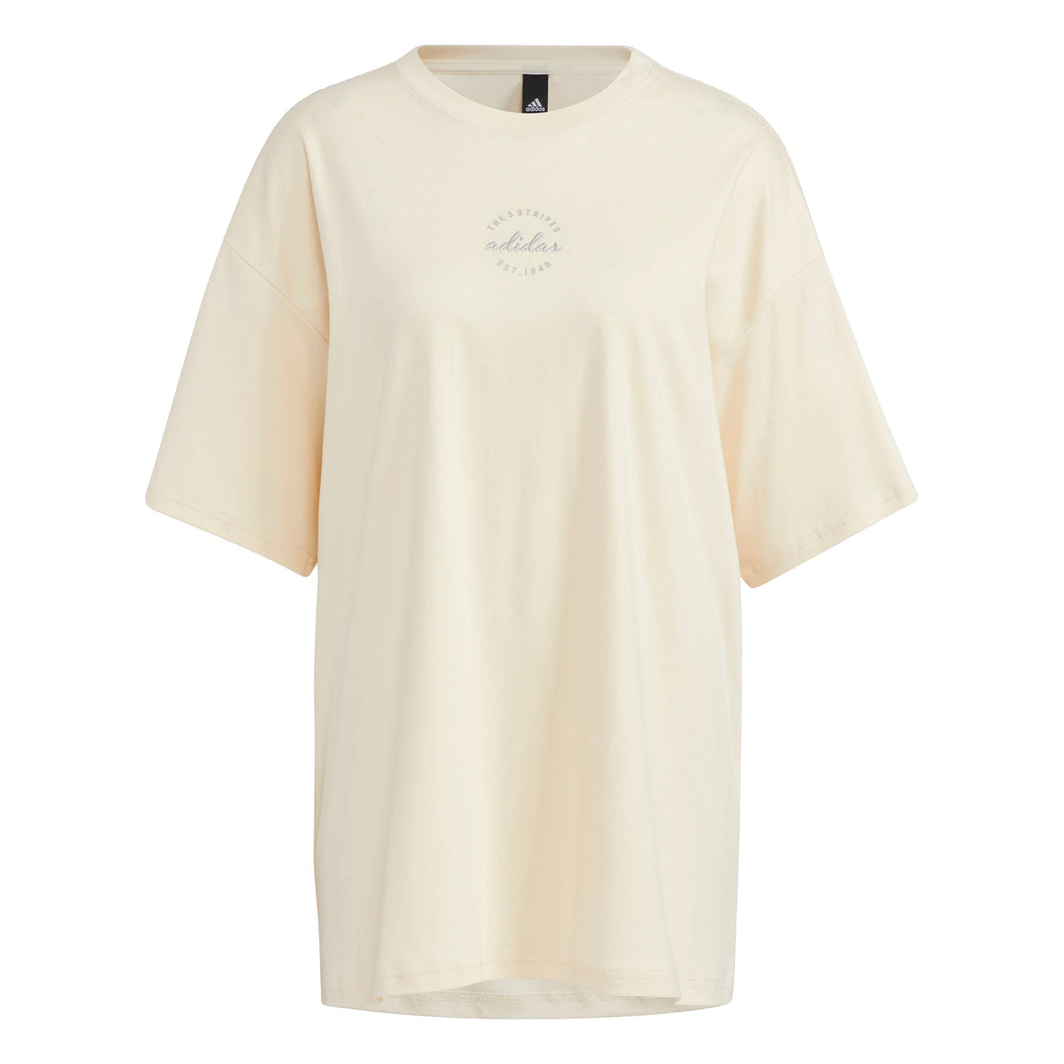 (WMNS) adidas T-Shirt Asia Sizing 'Beige' HZ7052
