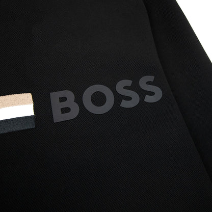 Hugo Boss Stadler 94 Textured Sweatshirt Black 001