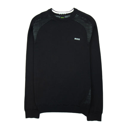 Hugo Boss Ramal Two Tone Stripes Sweater Black 001