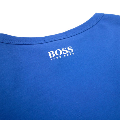Hugo Boss Tee 1 Logo T Shirt Blue 420