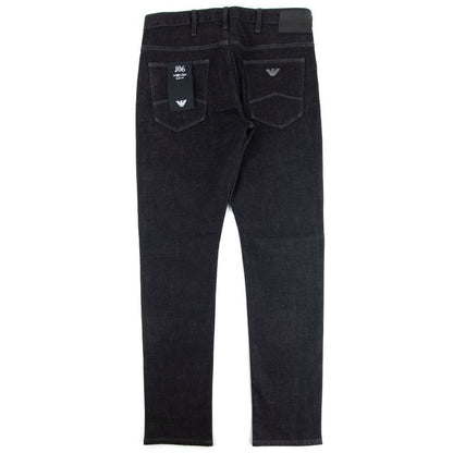 EMPORIO ARMANI Slim Fit J06 Denim Jeans Nero 005