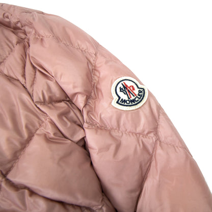 Moncler Women Binic Short Down Jacket Light Pink 510