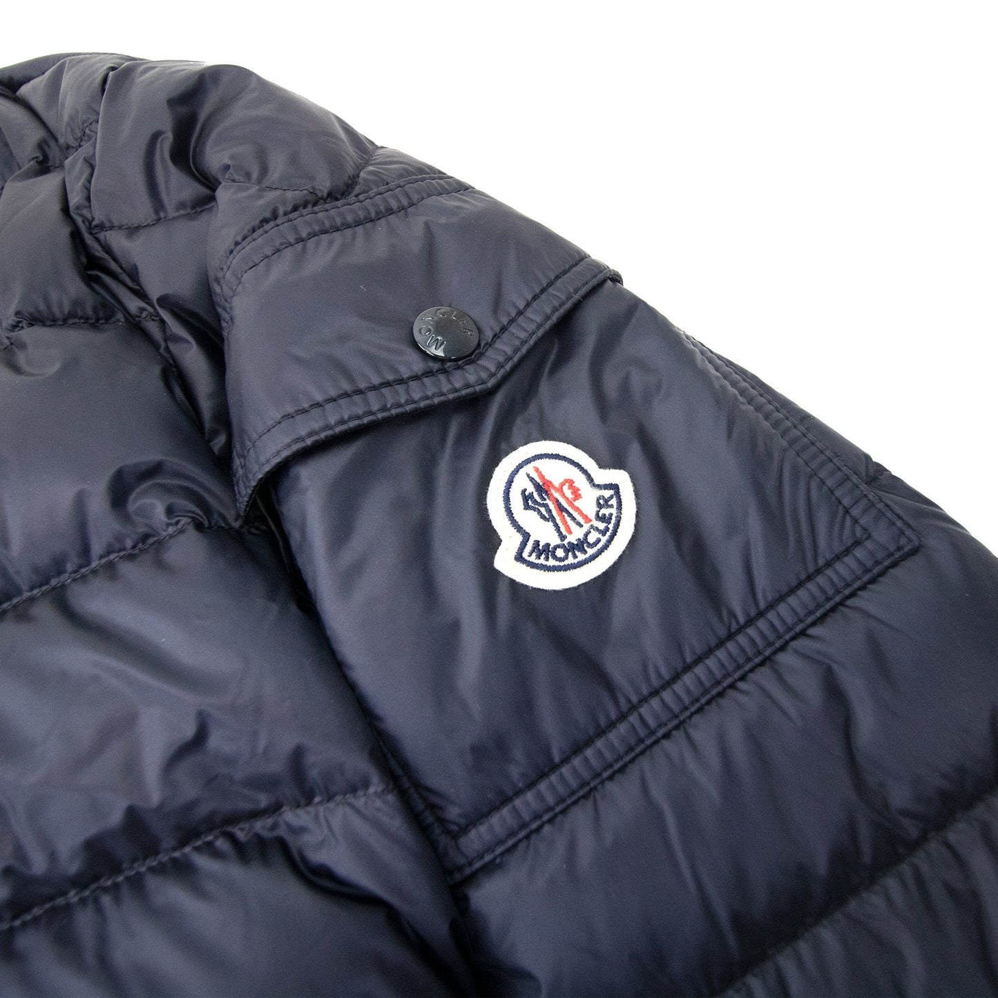 Moncler Agay Short Down Jacket Navy 776