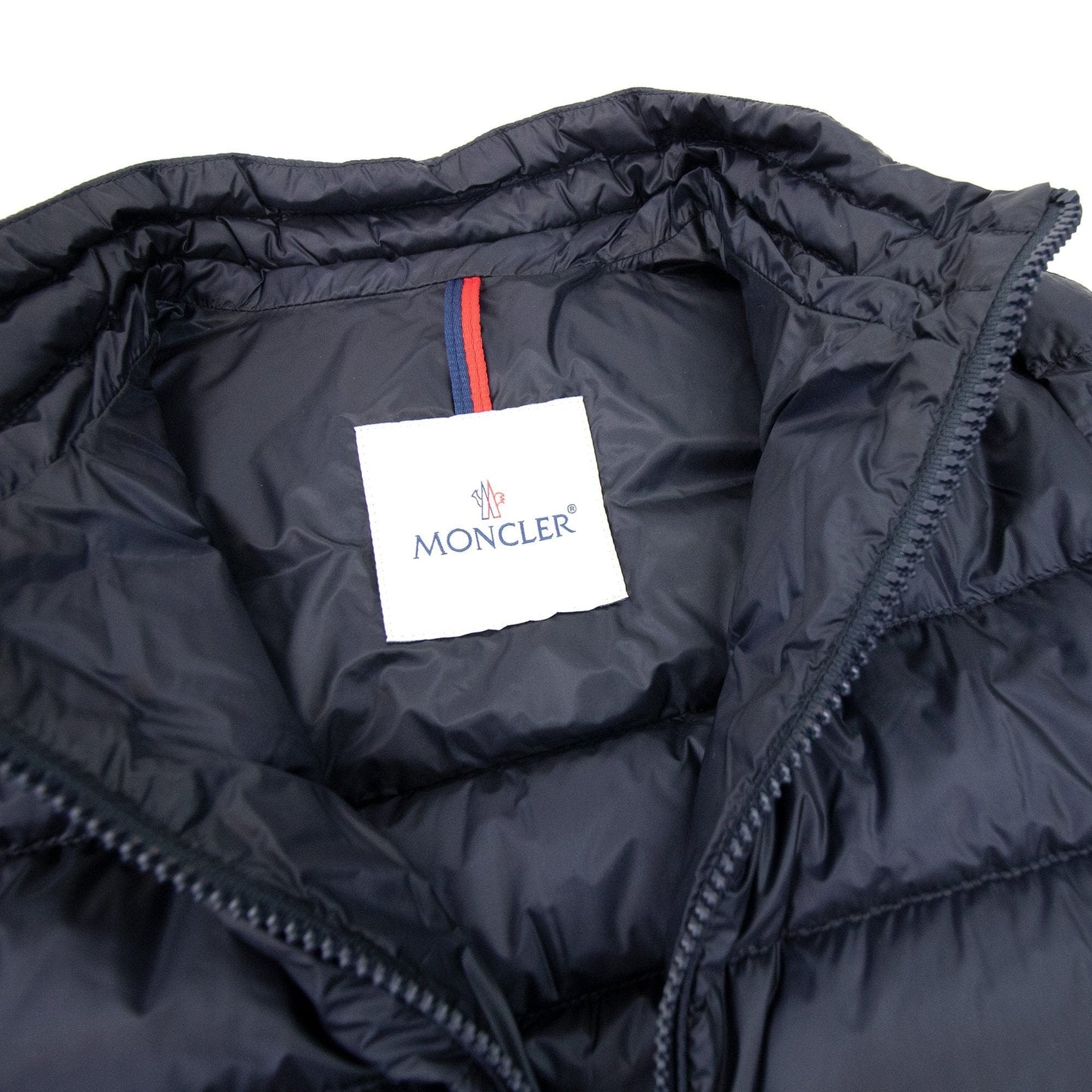 Moncler Agay Short Down Jacket Navy 776