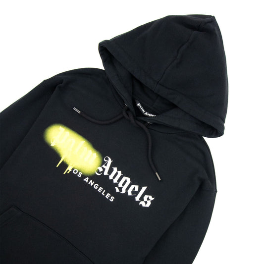 Palm Angels Los Angeles Spray Hoody Black