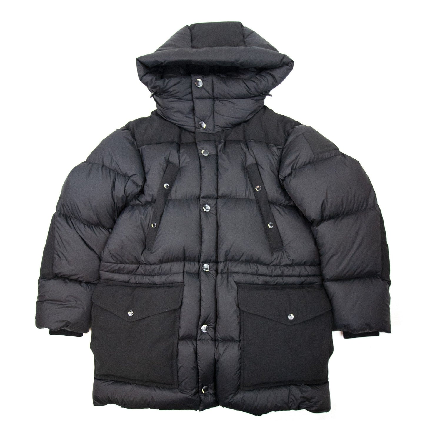 Burberry Logo Applique Puffa Coat