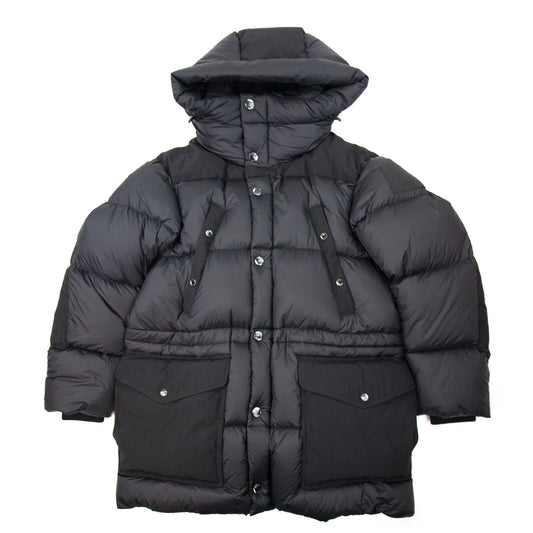 Burberry Logo Applique Puffa Coat