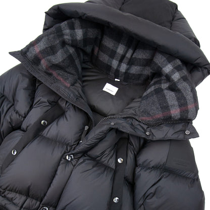 Burberry Logo Applique Puffa Coat