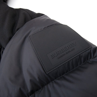 Burberry Logo Applique Puffa Coat