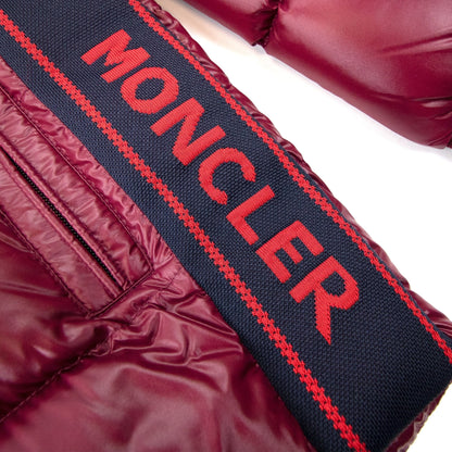 Moncler Lunetiere Short Down Jacket Burgundy 468