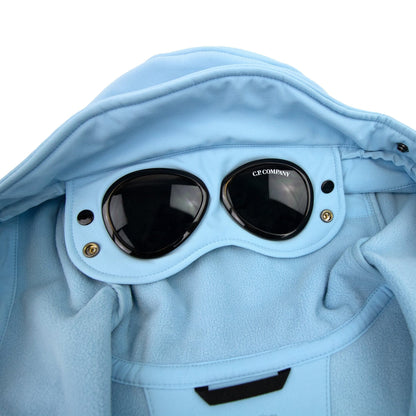 Cp Company Cp Shell-r Goggle Jacket Sky Blue 832
