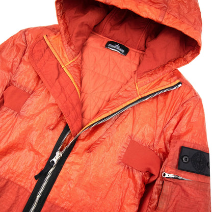 Stone Island Shadow Project 40203 Dual Grid Contour Parka Rust V0013