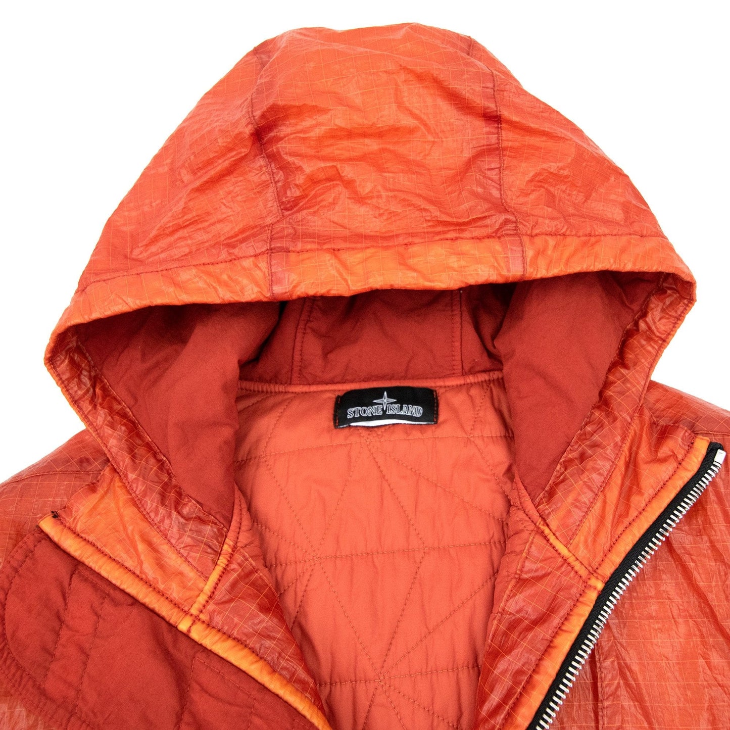 Stone Island Shadow Project 40203 Dual Grid Contour Parka Rust V0013