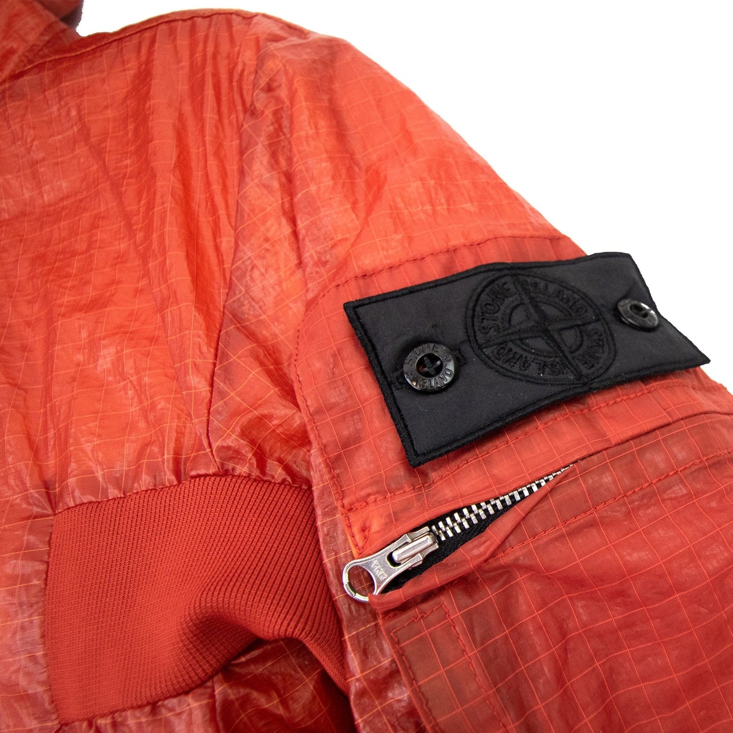 Stone Island Shadow Project 40203 Dual Grid Contour Parka Rust V0013
