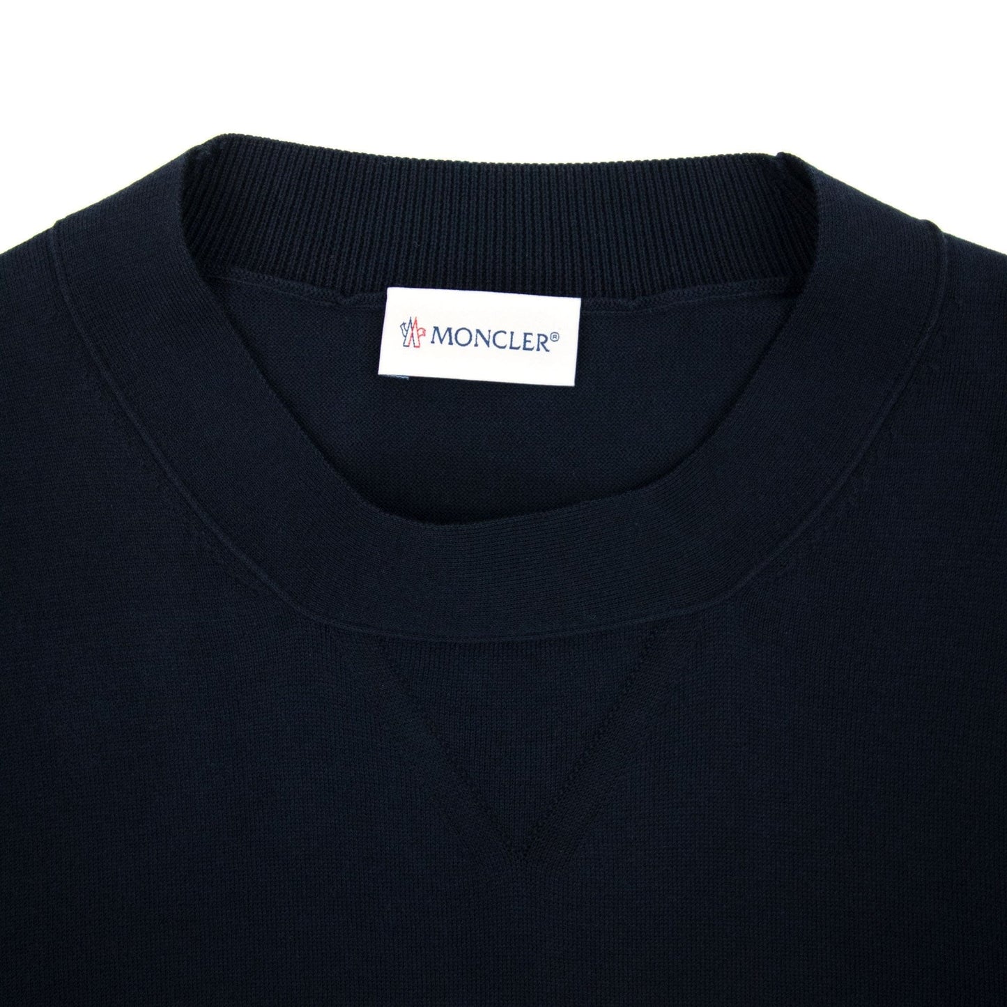 Moncler Cashmere Wool Jumper Navy 742