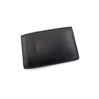 Valentino Rockstud Card Holder Black