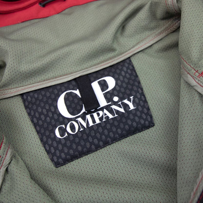 Cp Company Soft Shell Google Jacket Red 559