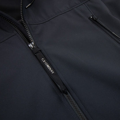 Cp Company Soft Shell Goggle Jacket Navy/black