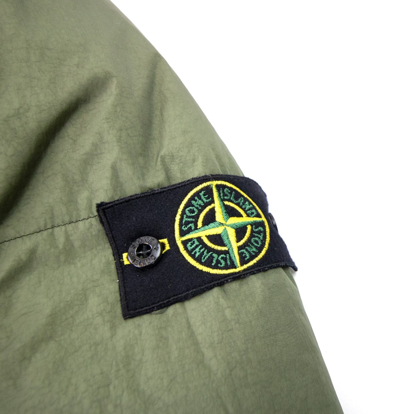 Stone Island 40223 Crinke Reps Ny Down Jacket Khaki V0055