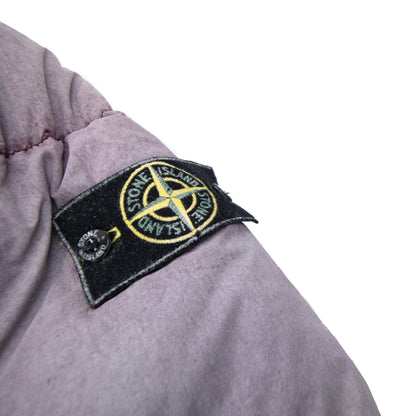 Stone Island 70253 Tela Nylon Down Frost Jacket Burgundy V0012