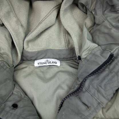 Stone Island Crinkle Reps Down Parka Jacket Khaki V0068