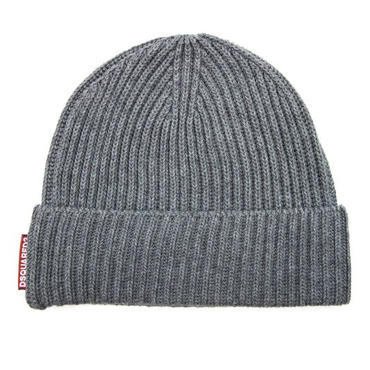 Dsquared2 Warmy Hat &amp; Gloves Knit Set Grey