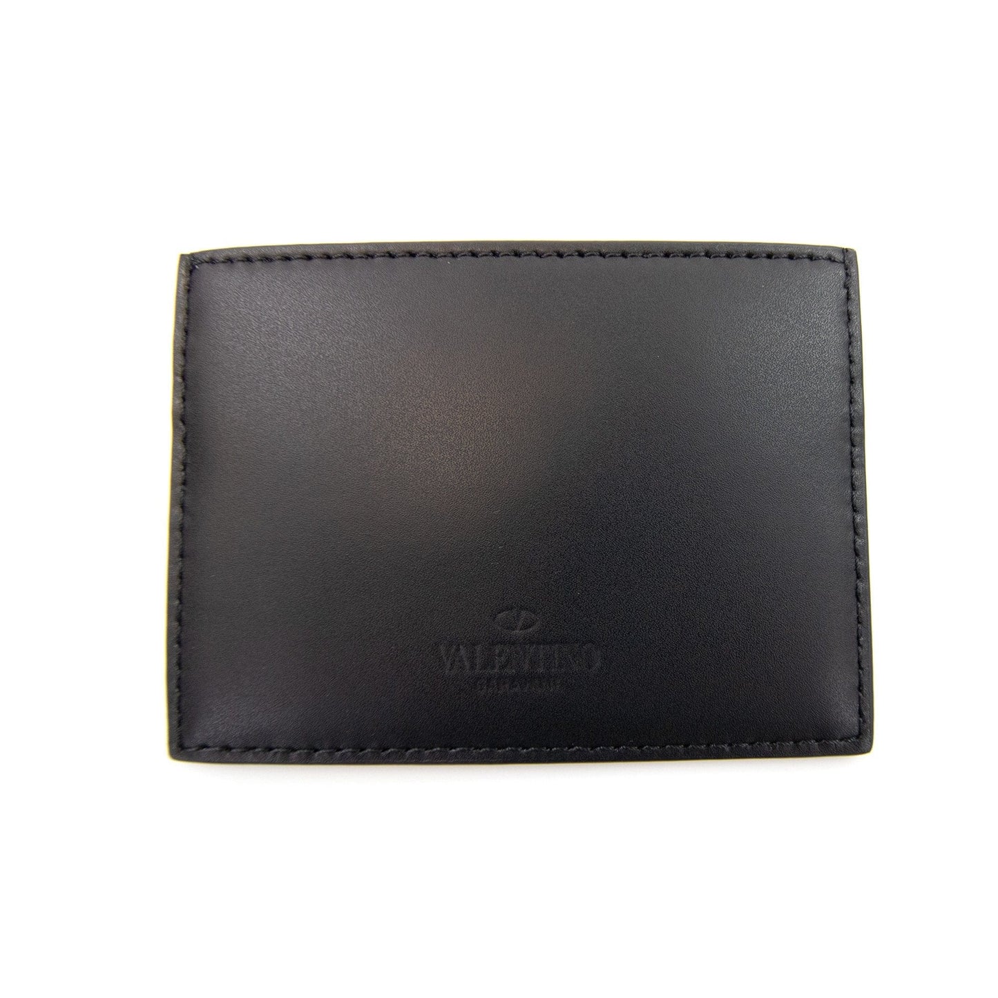 Valentino Vltn Card Holder Black/white