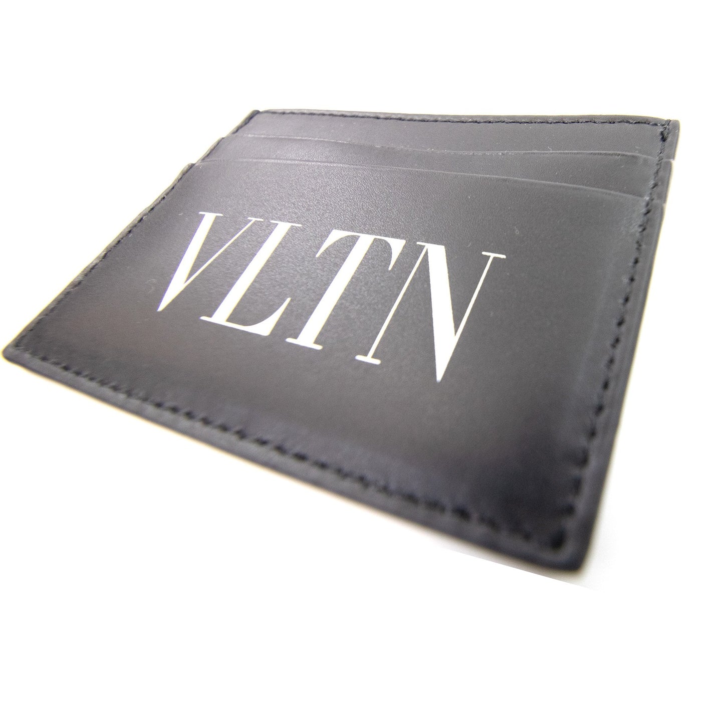 Valentino Vltn Card Holder Black/white