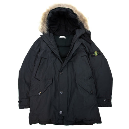 Stone Island 41926 Parka Down Jacket Dark Grey V0078