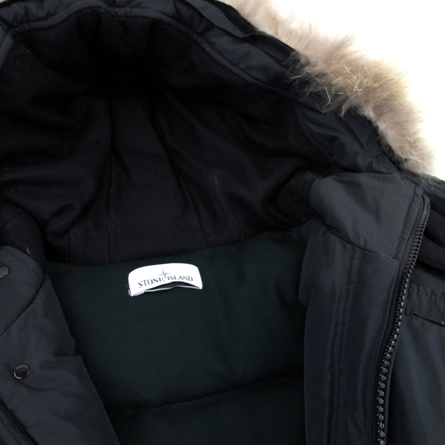 Stone Island 41926 Parka Down Jacket Dark Grey V0078