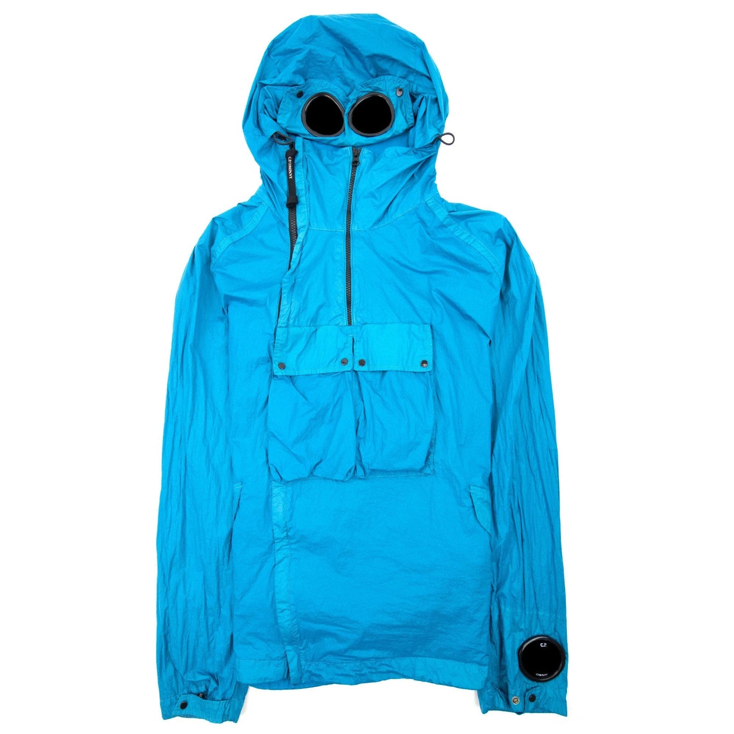 Cp Company Nyfoil Half Zip Jacket Blue 829