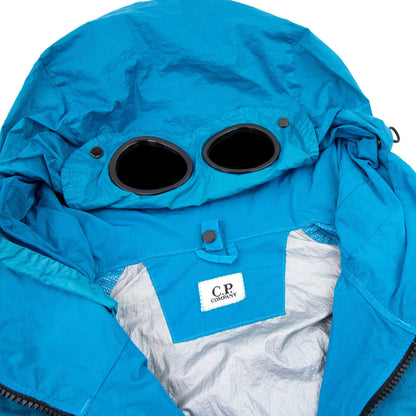 Cp Company Nyfoil Half Zip Jacket Blue 829