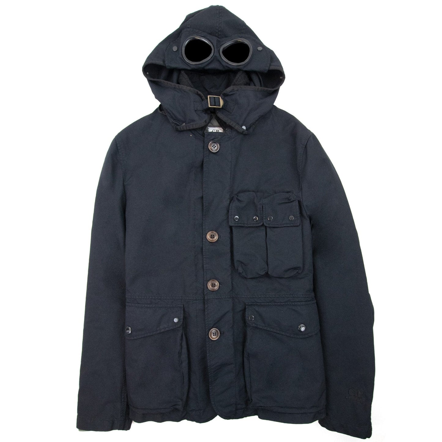 Cp Company Sfoderato Goggle Jacket Navy 888