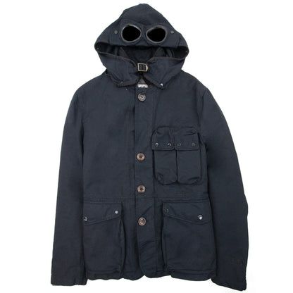 Cp Company Sfoderato Goggle Jacket Navy 888