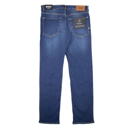 Hugo Boss Maine 3 Regular Fit Stretchy Jeans Blue 411
