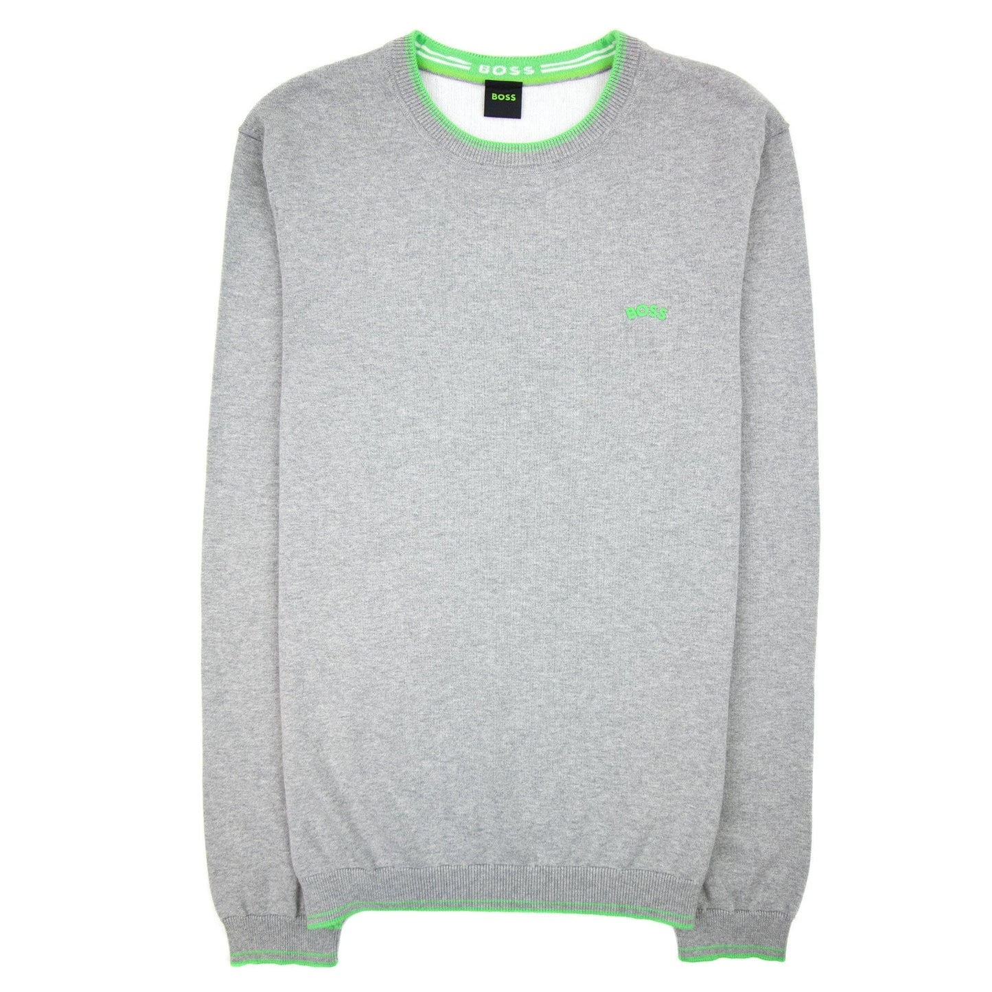 Hugo Boss Ritom Curved Logo Sweatshirt Grey 059