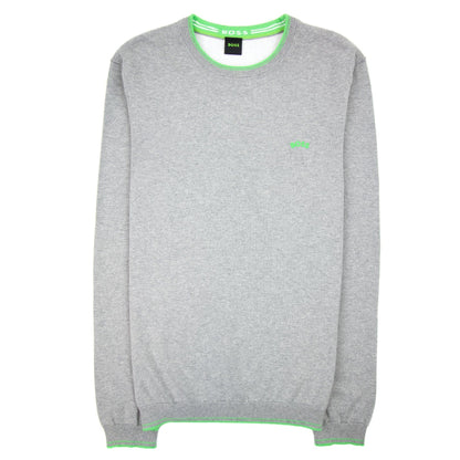 Hugo Boss Ritom Curved Logo Sweatshirt Grey 059